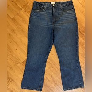 FRAME Le High ‘N’ Tight Crop Mini Boot Jeans